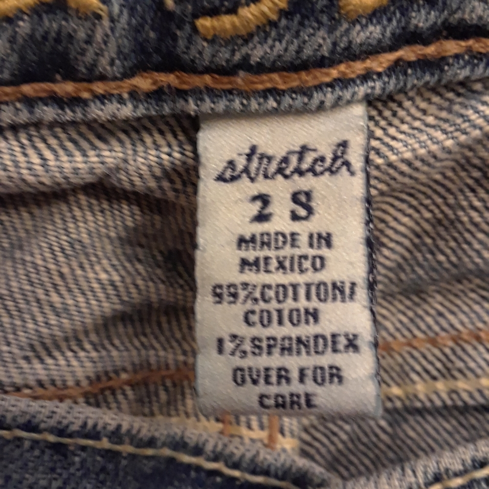 Abercrombie  & Fitch jeans size 2S. 29 inch inside leg.  Great condition - Picture 3 of 8